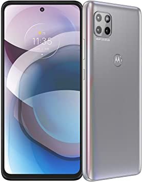 Motorola One 5G Ace | 2021 | 2-Day battery | Unlocked | Made for US by Motorola | 6/128GB | 48MP Camera | Hazy Silver