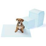 Amazon Basics Dog and Puppy Pads, Leak-proof 5-Layer Pee Pads with Quick-dry Surface for Potty Training