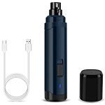 Casfuy Dog Nail Grinder Upgraded ? Professional 2-Speed Electric Rechargeable Pet Nail Trimmer Painless Paws Grooming?