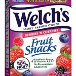 Welch's Fruit Snacks, Berries 'n Cherries, Gluten Free, Bulk Pack, 0.9 Ounce - 40 Count (Pack of 1)